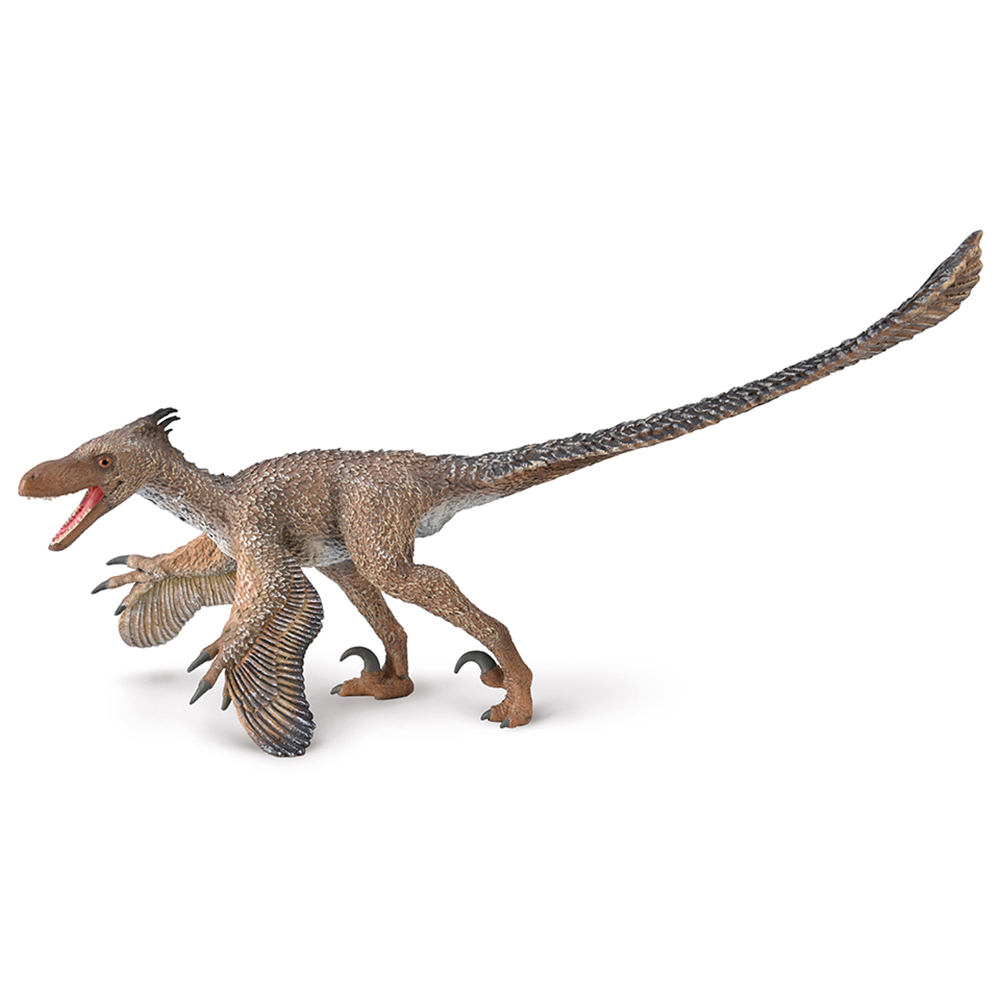 CollectA Velociraptor Dinosaur Toy with Movable Jaw Image 2