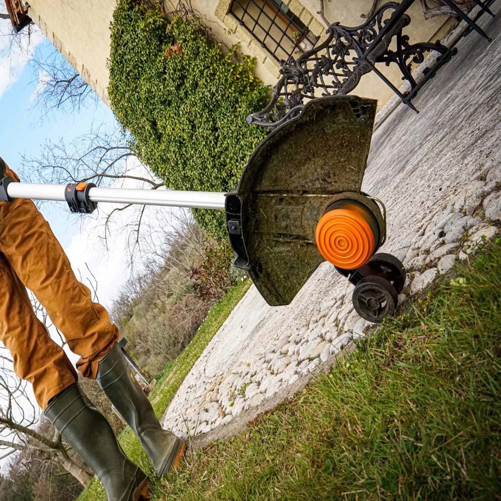 Worx Nitro WG173E.9 3-in-1 20V 33cm Cordless Brushless Grass Trimmer with 4.0Ah Battery Image 4