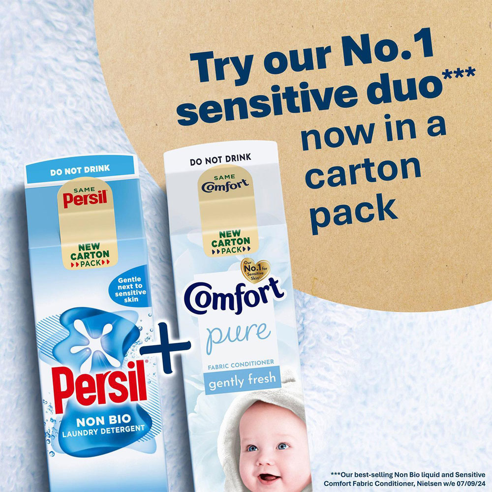 Comfort Pure Gently Fresh Fabric Conditioner 31 Washes 930ml 6 Pack Image 8