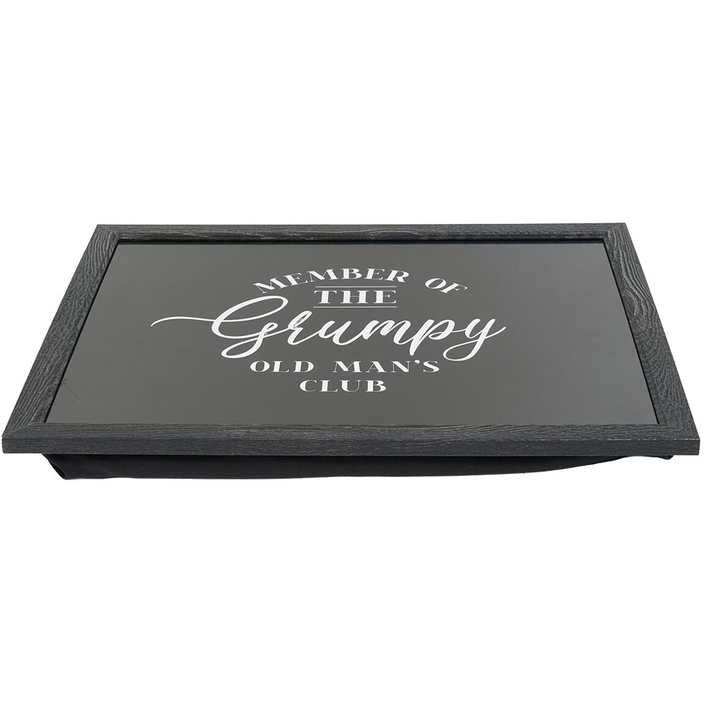 Grumpy Old Mans Club Lap Tray Black Image 5