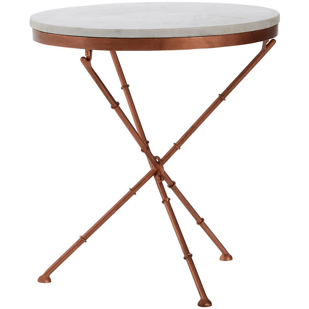 Premier Housewares Nirav Cross Leg Accent Table Image 2