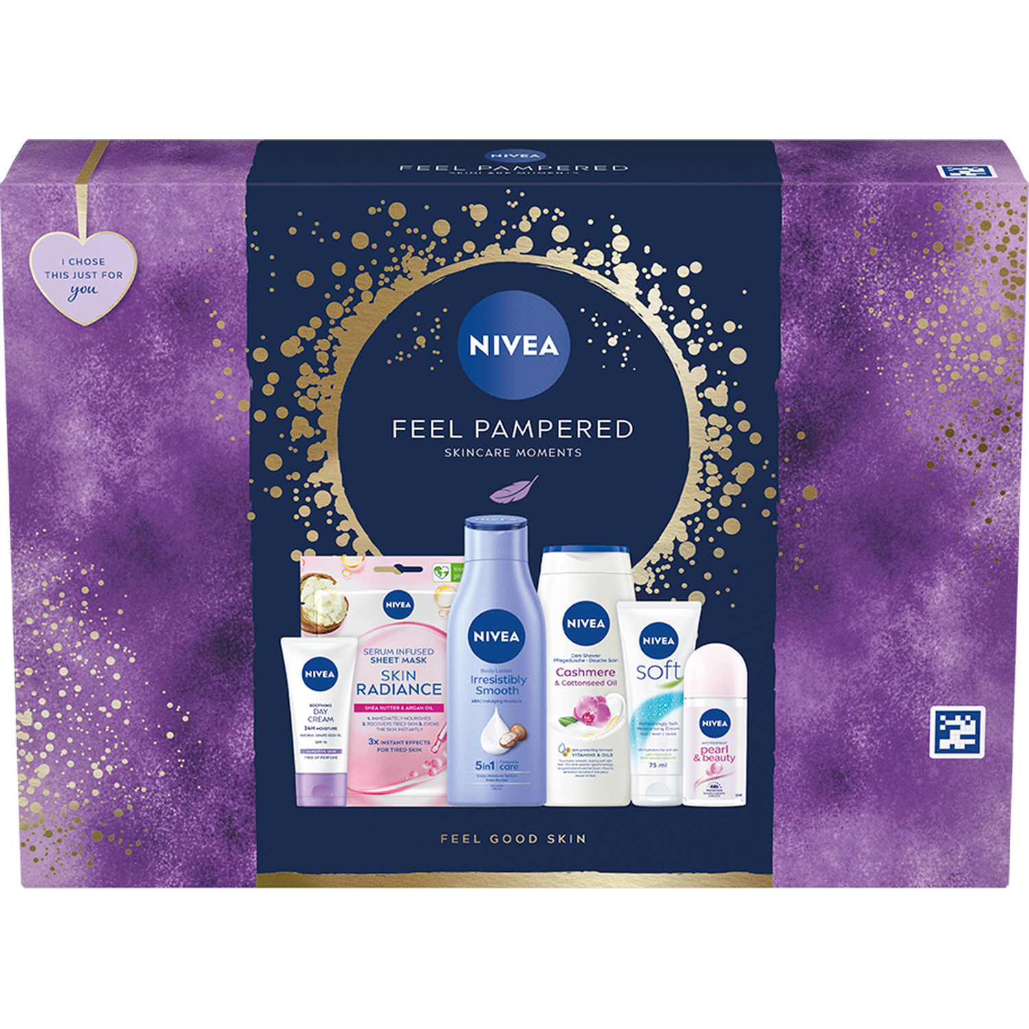 Nivea Feel Pampered Gift Pack - White Image 1
