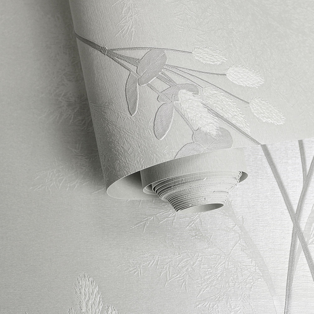 Holden Decor Amarante Grey Vinyl Wallpaper Image 2