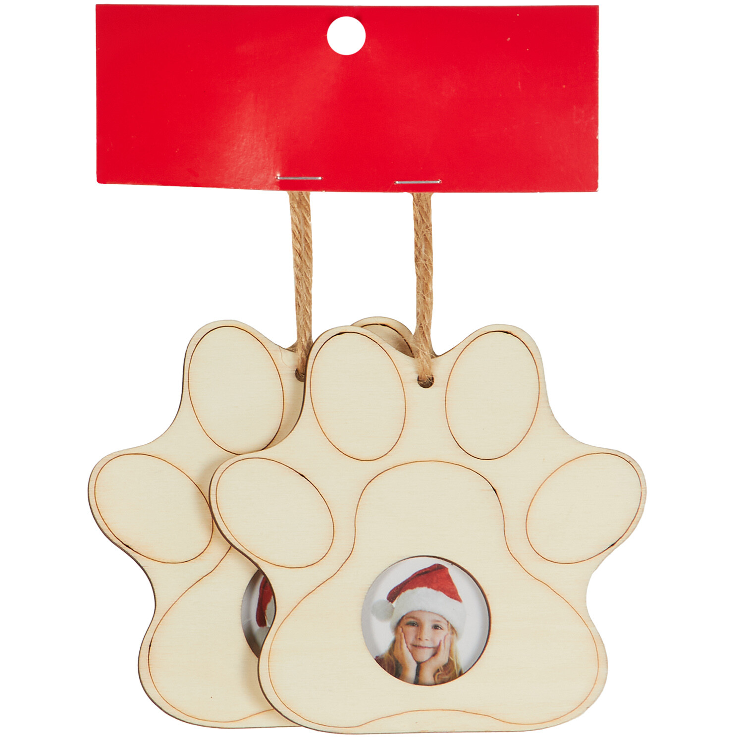DIY Photo Paw Frame - Wood Image 1