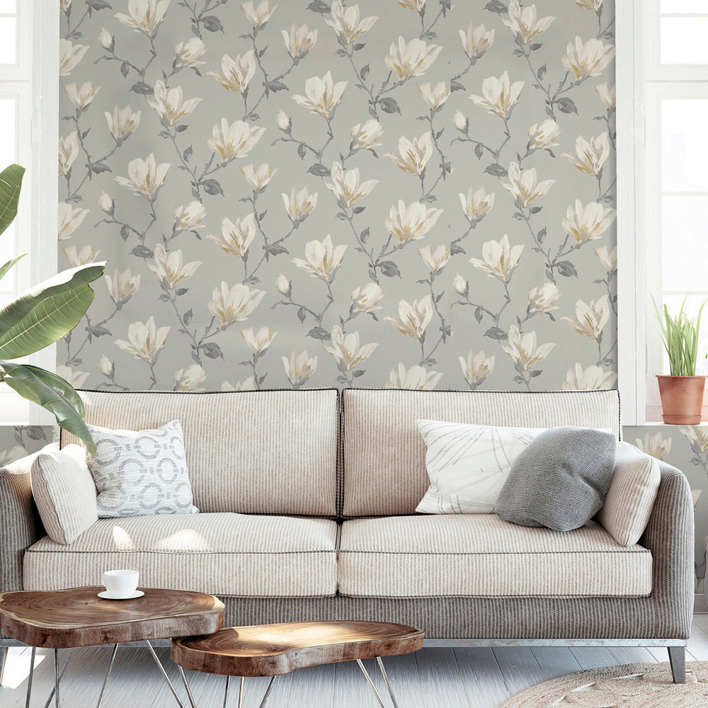 Arthouse Lily Floral Multicolour Wallpaper Image 4