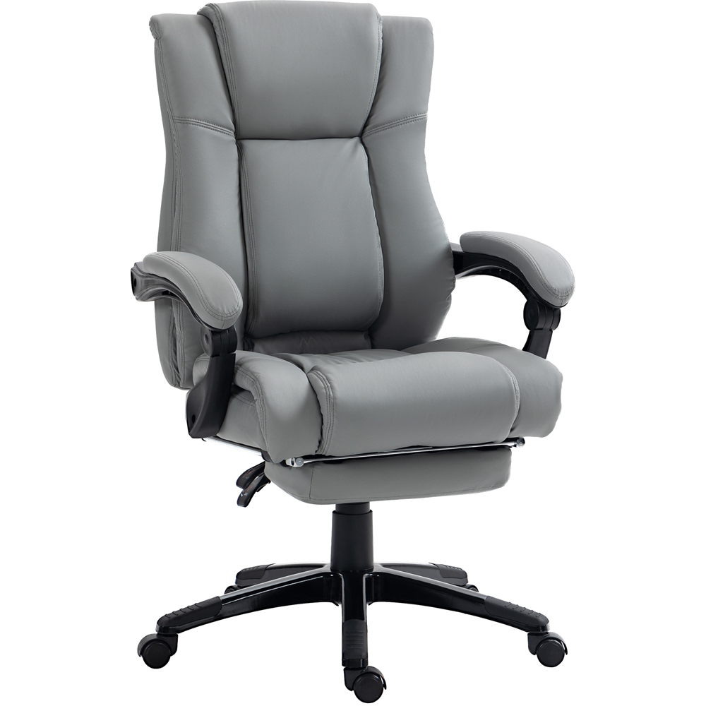 Portland Grey Swivel Office Chair Image 2