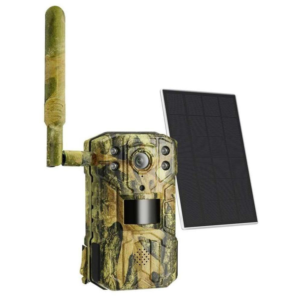 Callow 4G Wildlife Trail Camera with Solar Panel Image 1