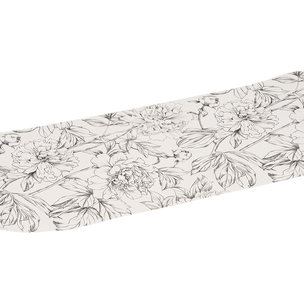 Living and Home Floral Pattern Beige Peel and Stick Wallpaper Image 5