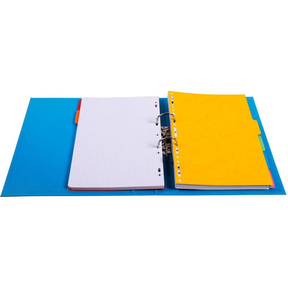 Exacompta PremTouch A4 Blue PVC Lever Arch File 10 Pack Image 3