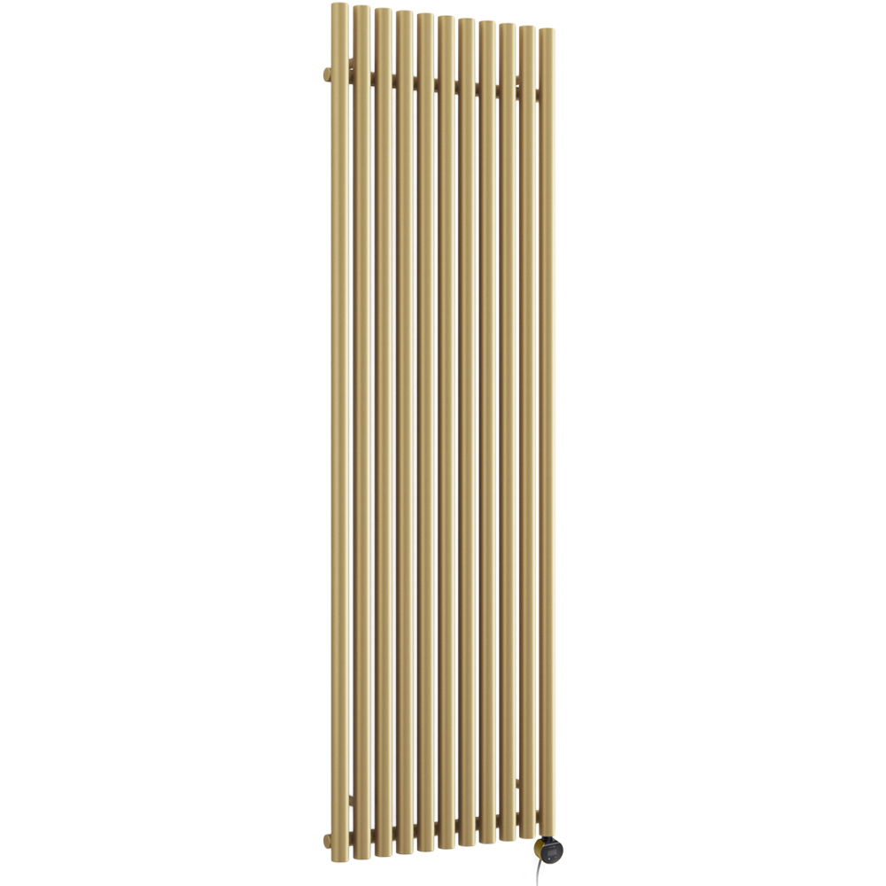 Terma Rolo-Room E Wi-Fi Brass Electric Radiator 1500W 2000 x 590mm Image 1