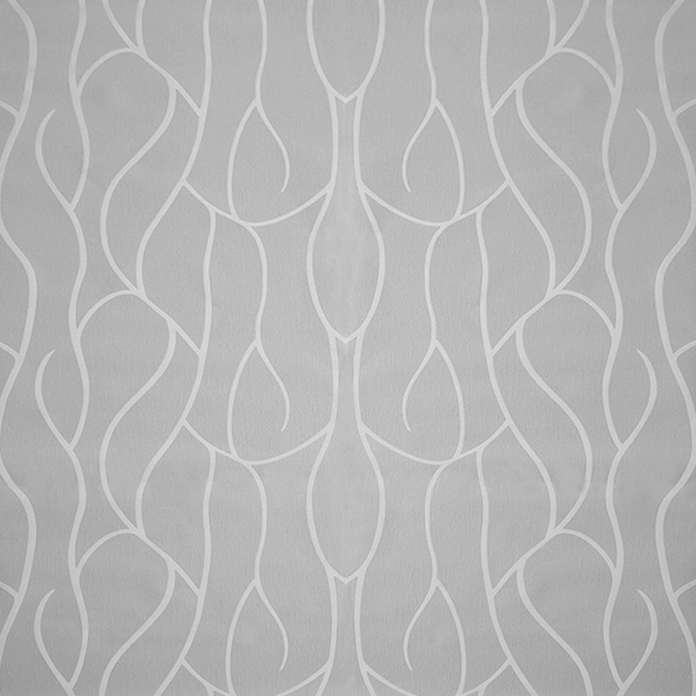 Living and Home Non Woven Silver Grey Wallpaper Image 1