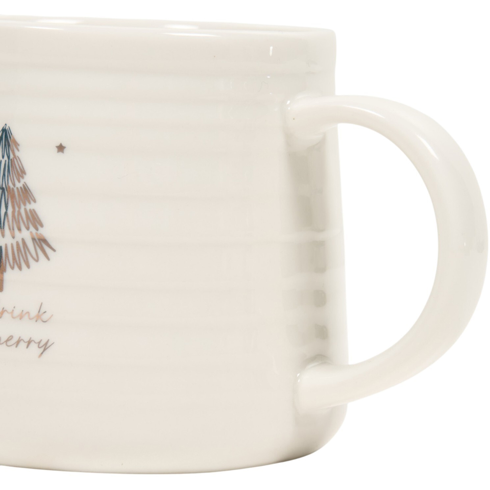 Gold Spruce Ribbed Mug Image 3
