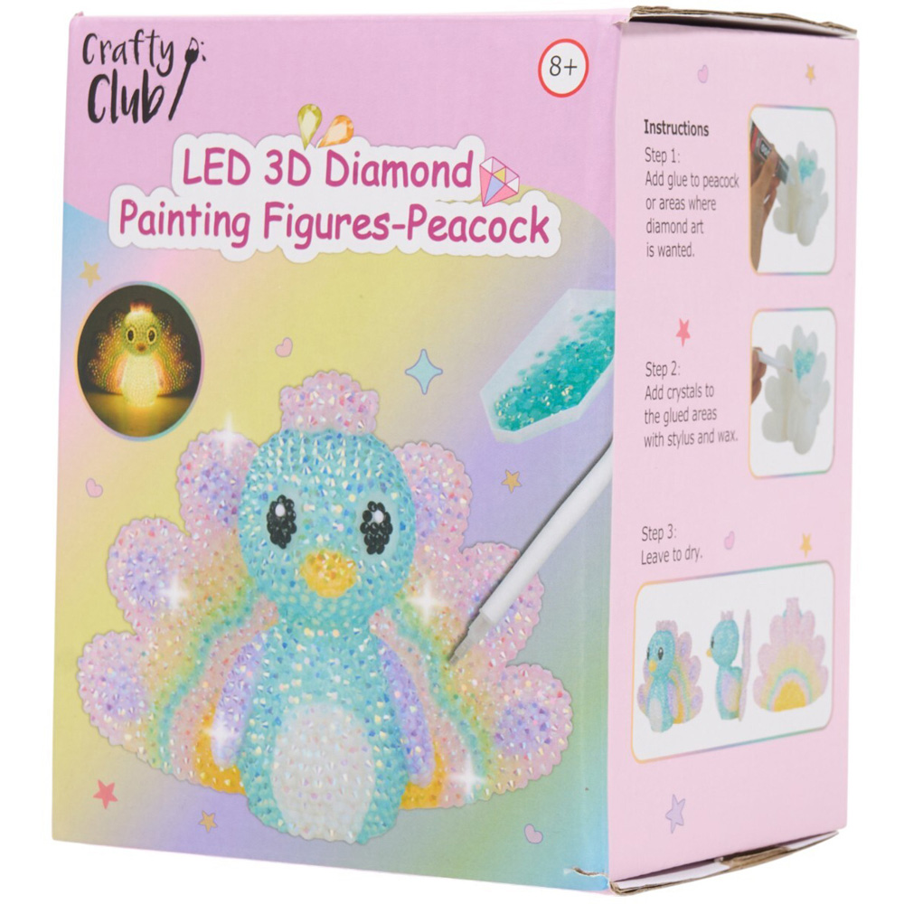 LED 3D Diamond Painting Figure Kit Image 9