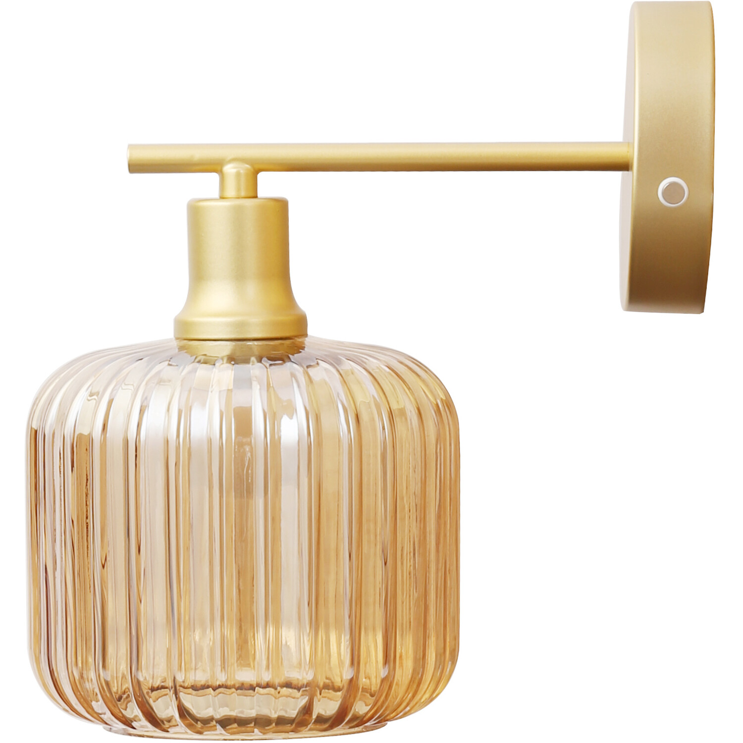 Micah Wall Light Champagne and Gold Image 1