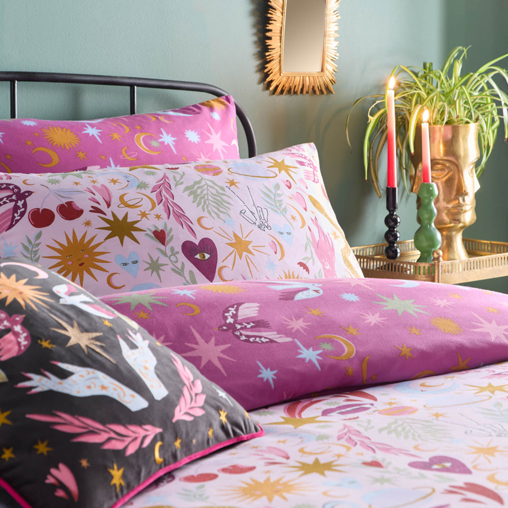 Furn Double Enchanted Printed Reversible Duvet Set Image 2