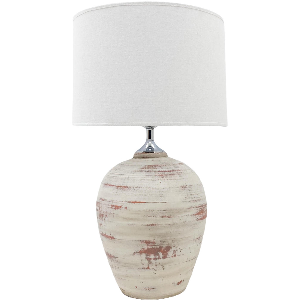 Acacia Home Fabric Shade Table Lamp 61 x 27 x 27cm Image 1