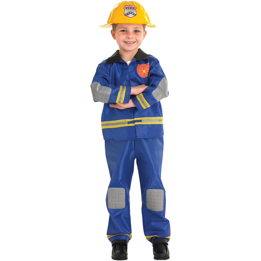 Rubies Kids Firefighter Costume 3-4 Years Image 2