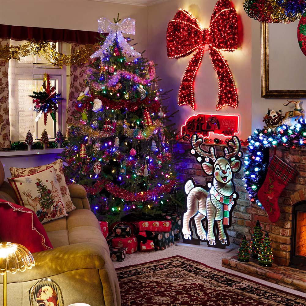 Joy of Christmas Tapestry Cushion Image 2