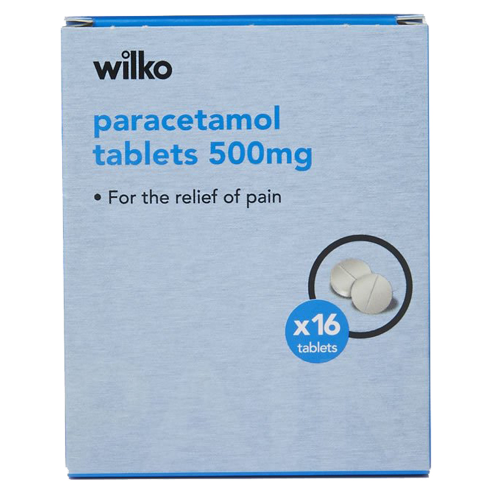 Paracetamol Tablets 500mg 16 pack Image