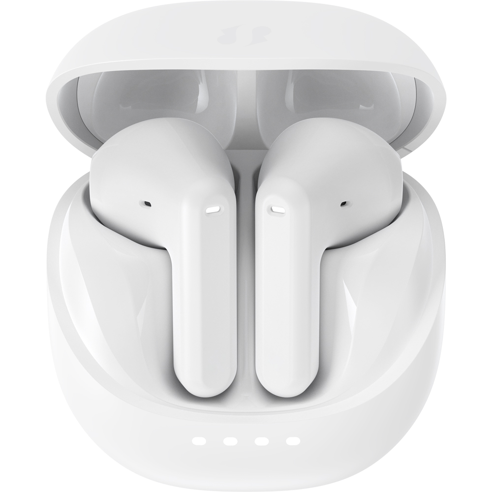 MiTEC MiSOUND TrueWireless White Wireless Mini Earphones Image 1