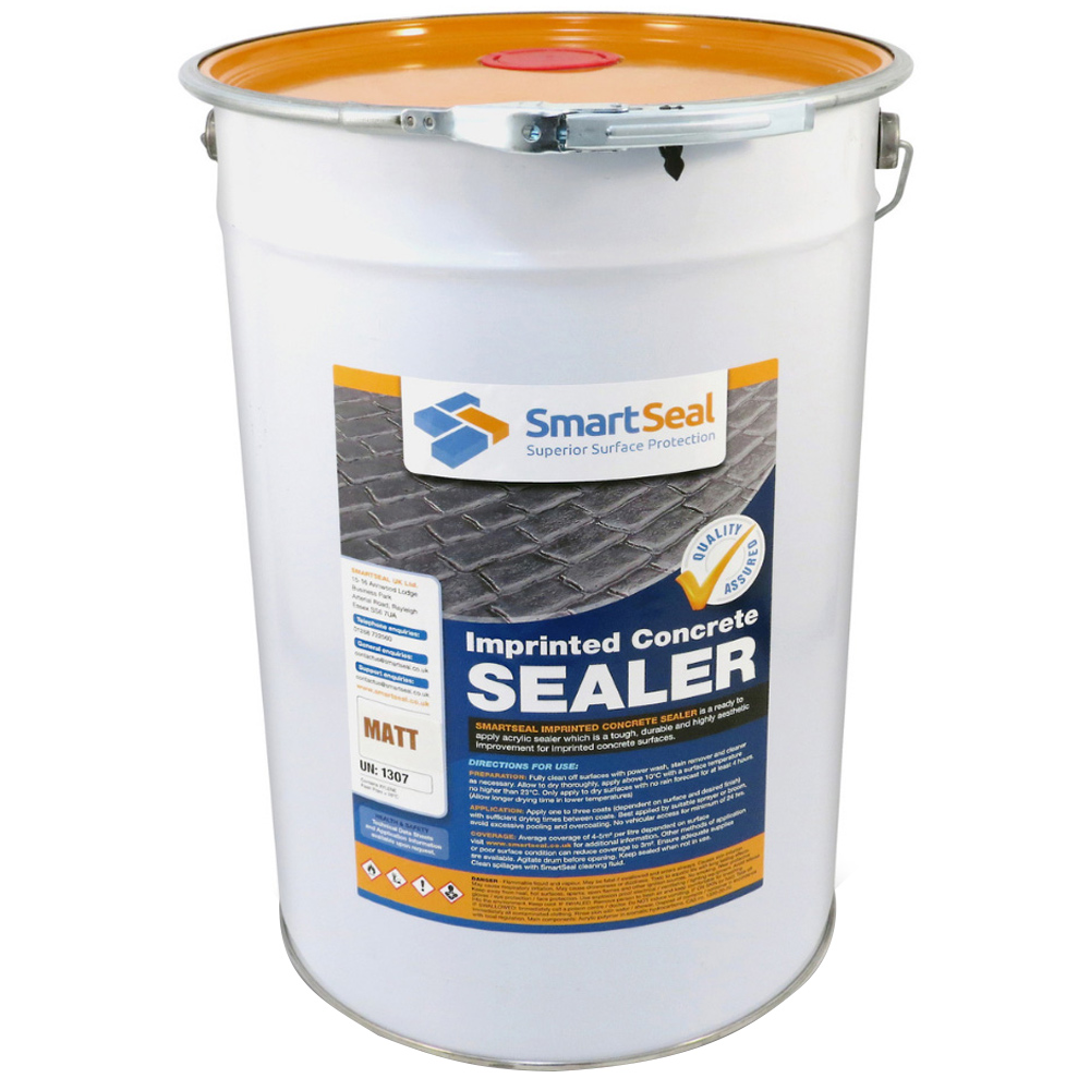 SmartSeal Matt Finish Imprinted Concrete Sealer 25L Image 1