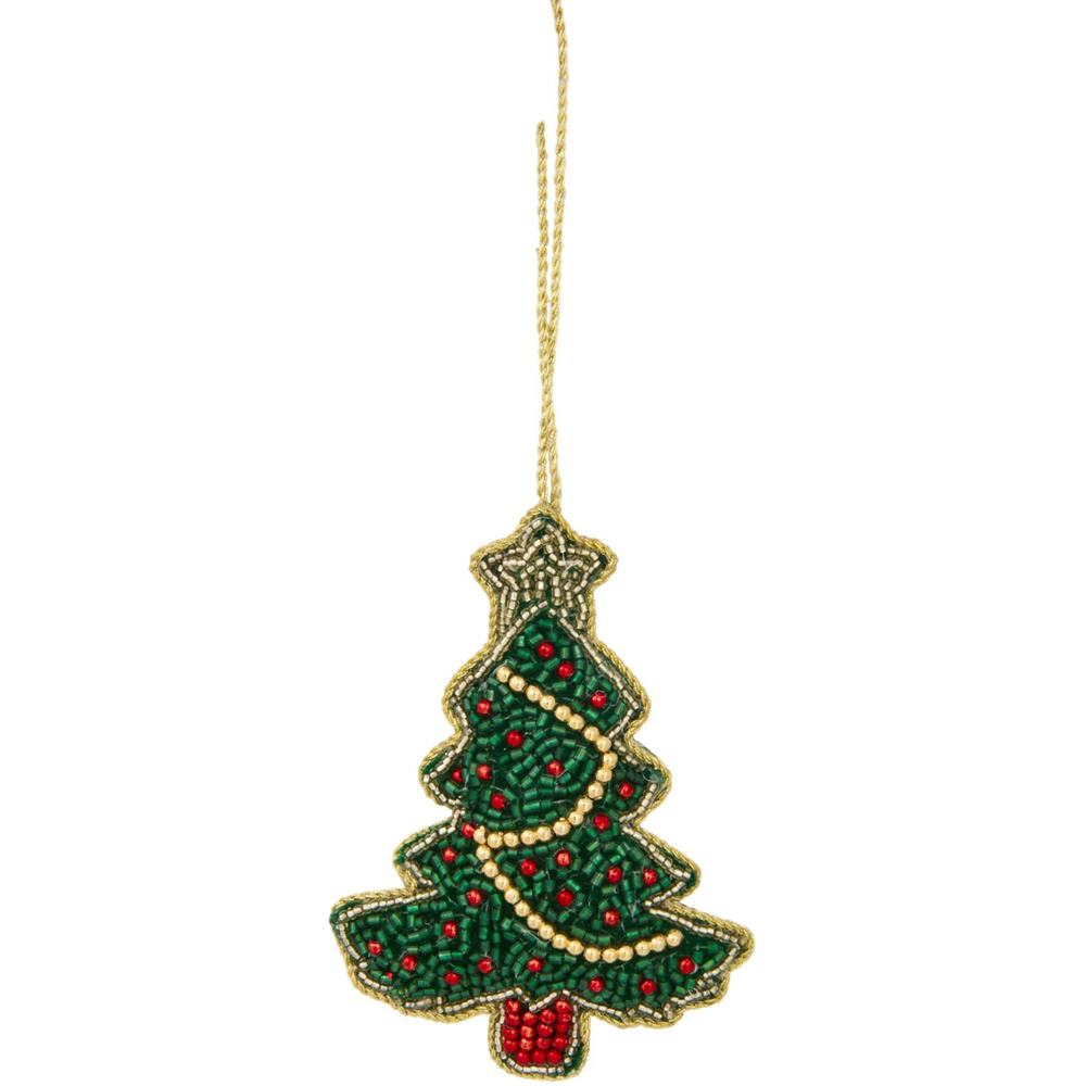 Beaded Festive Hanging Decoration Image 4