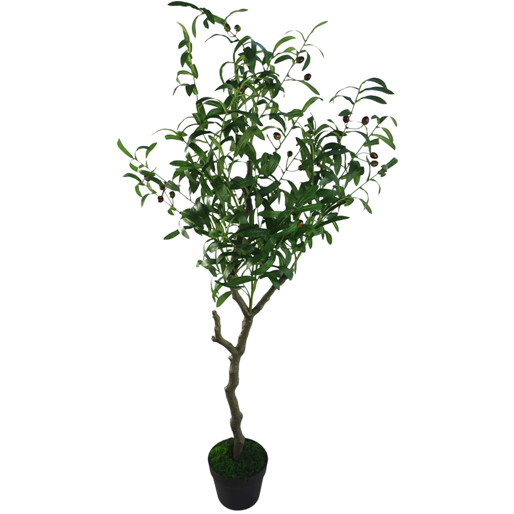 Leaf Artificial Olive Tree Natural Style 120cm Image 1