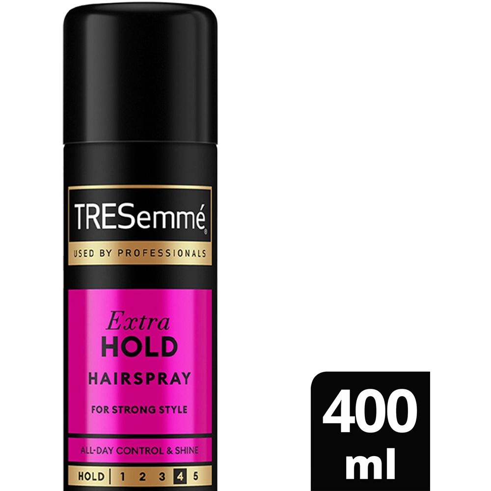 TRESemme Extra Hold Long-lasting Finish Hairspray 400ml 6 Pack Image 4