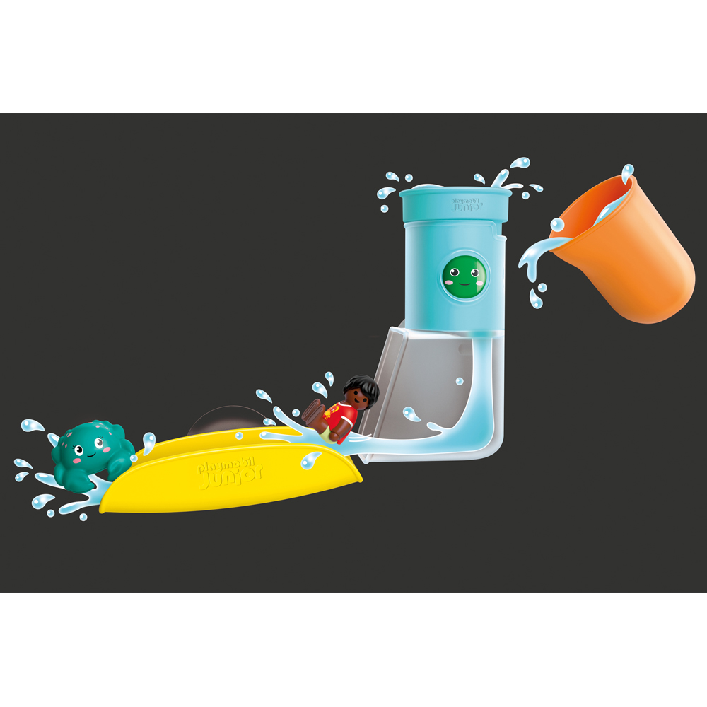 Playmobil Junior Aqua Pour and Play Water Tank with Slide Playset Image 4