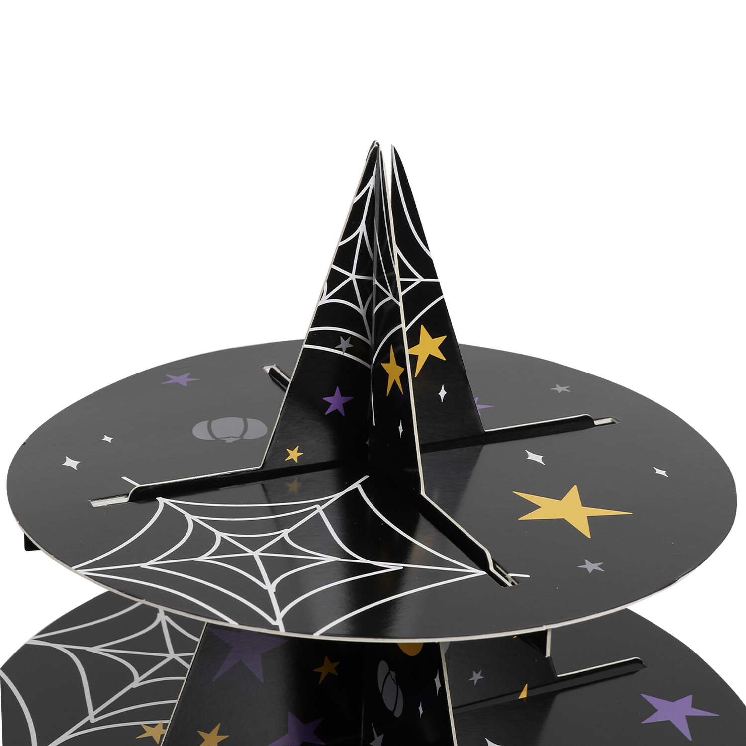 Witch Hat Cupcake Stand - Black Image 3