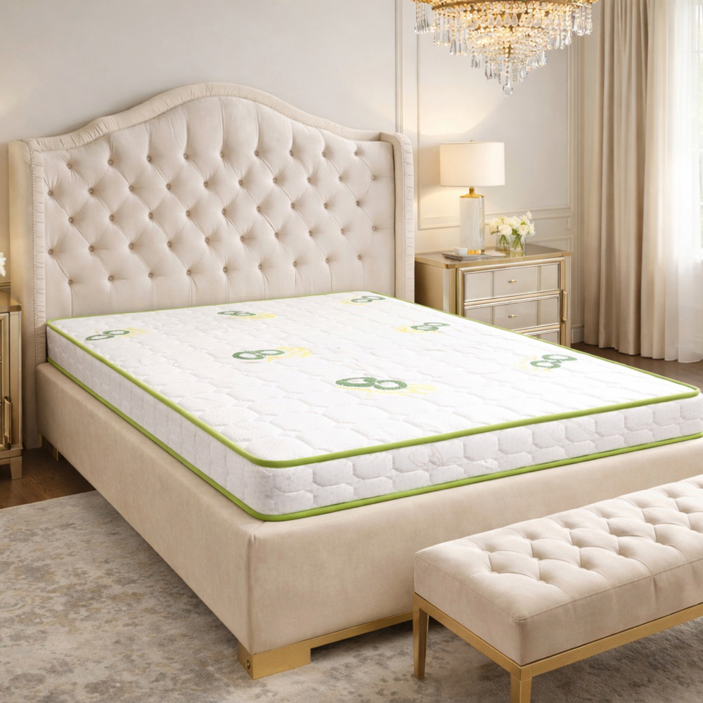 Sareer Eco Blossom Small Single Cool Blue Mattress Image 2