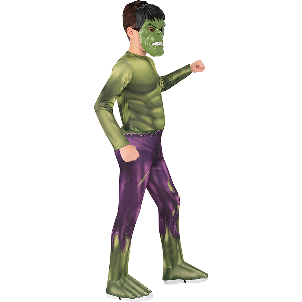 Marvel Avengers Core Kids Hulk Costume 7-8 Years Image 4