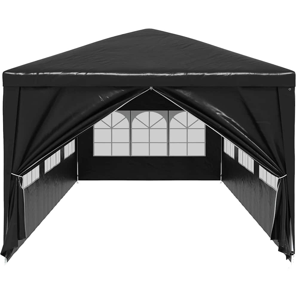 vidaXL 3 x 9m Anthracite Garden Party Tent with Sidewalls Image 4