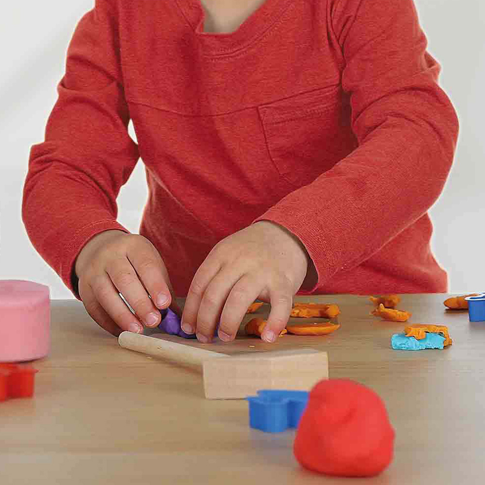 SES Creative Feel Good Dough Pure Play Dough 90g 4 Pack Image 5