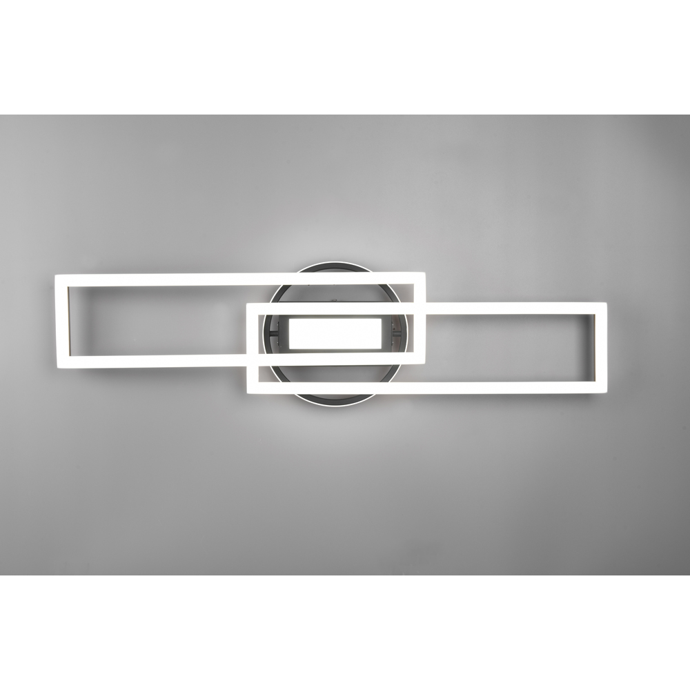 TRIO Twister Brass Matt Integrated LED Ceiling Light Image 8