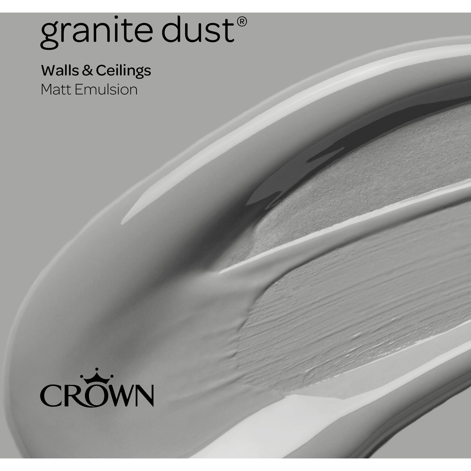 Crown Wall and Ceilings Granite Dust Matt Emulsion 2.5L Image 6