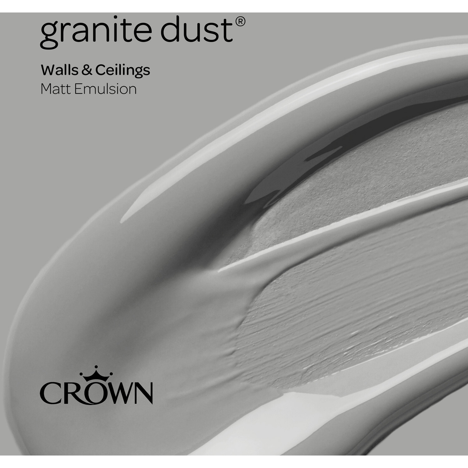 Crown Wall & Ceilings Granite Dust Matt Emulsion 2.5L Image 6