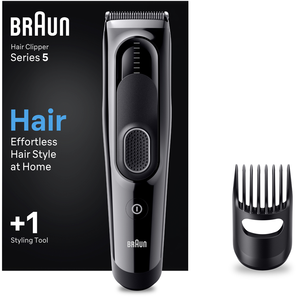 Braun Series 5 HC5310 Hair Clipper Black Image 2
