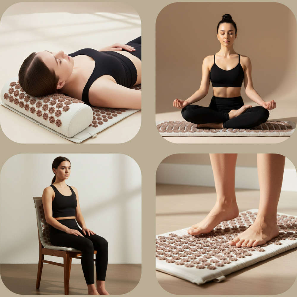 Myga Acupressure Mat and Pillow Set Image 7