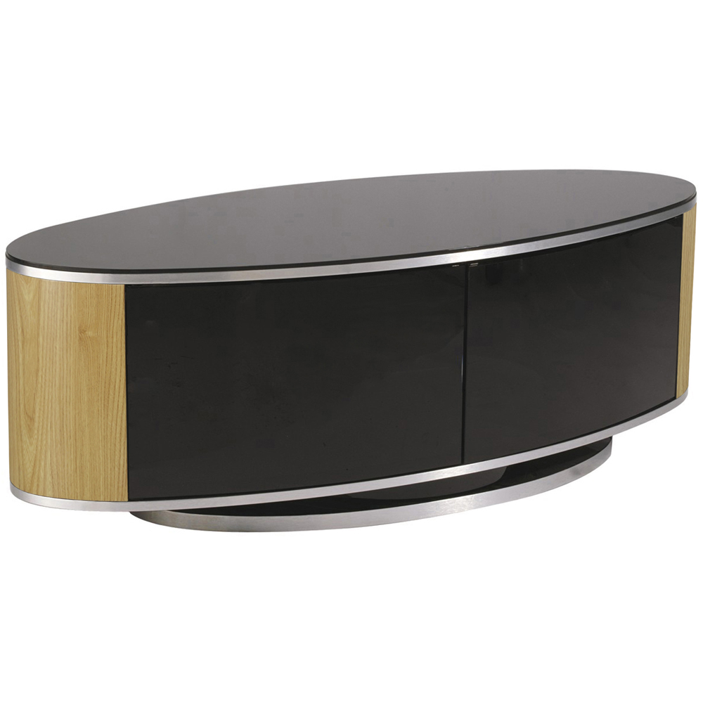 MDA Designs Luna 2 Door Oak TV Unit Image 2