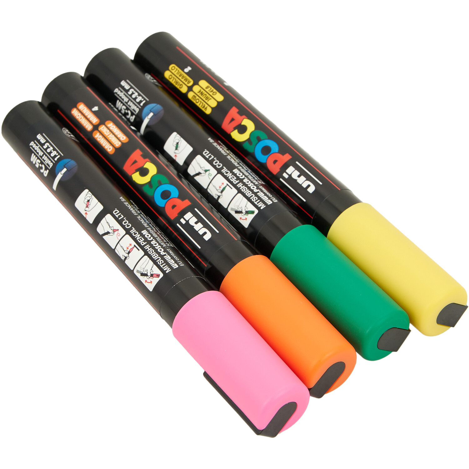 Pack of 4 POSCA Colour Block Creative Markers Image 3