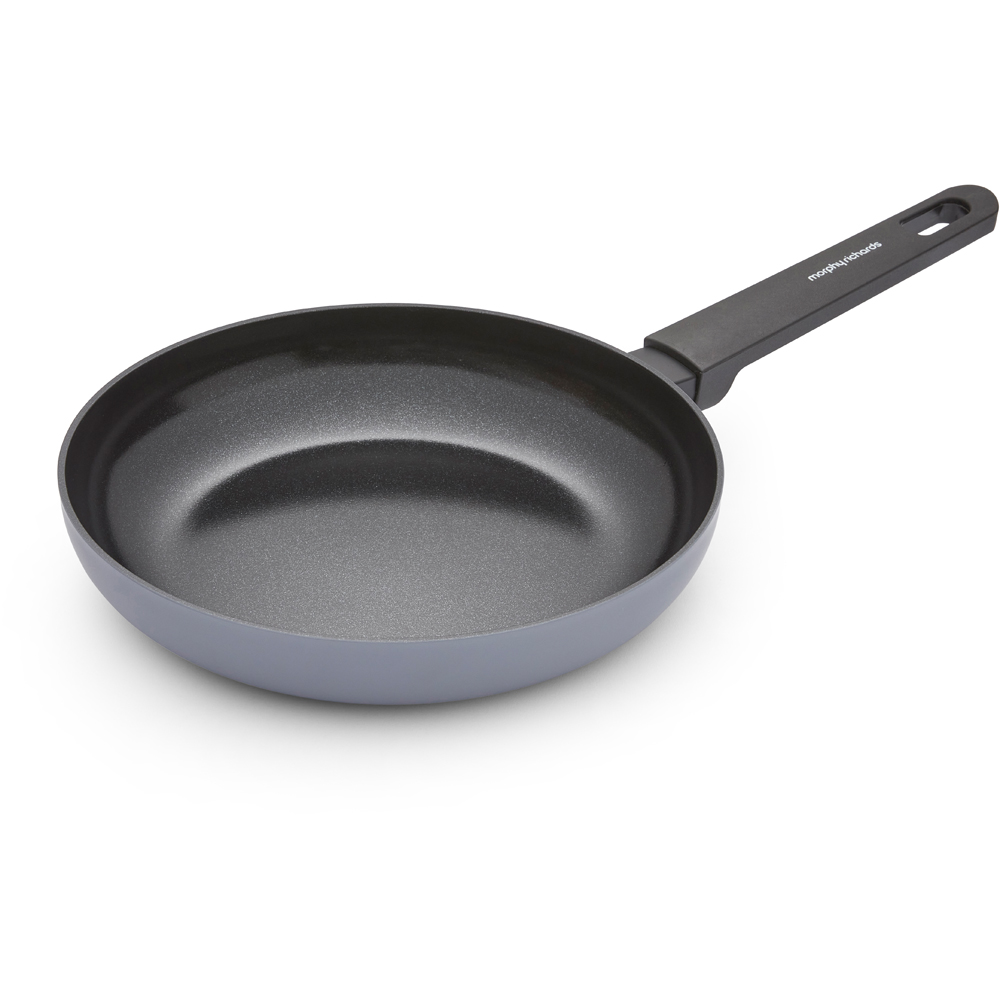 Morphy Richards Grey Recycled Aluminium 5 Piece Saucepan Set Image 6