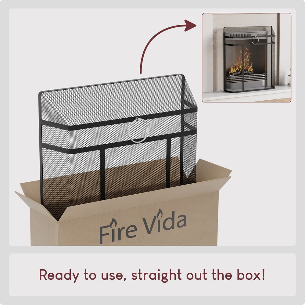 Fire Vida Octon Fire Guard 28 inch Image 3