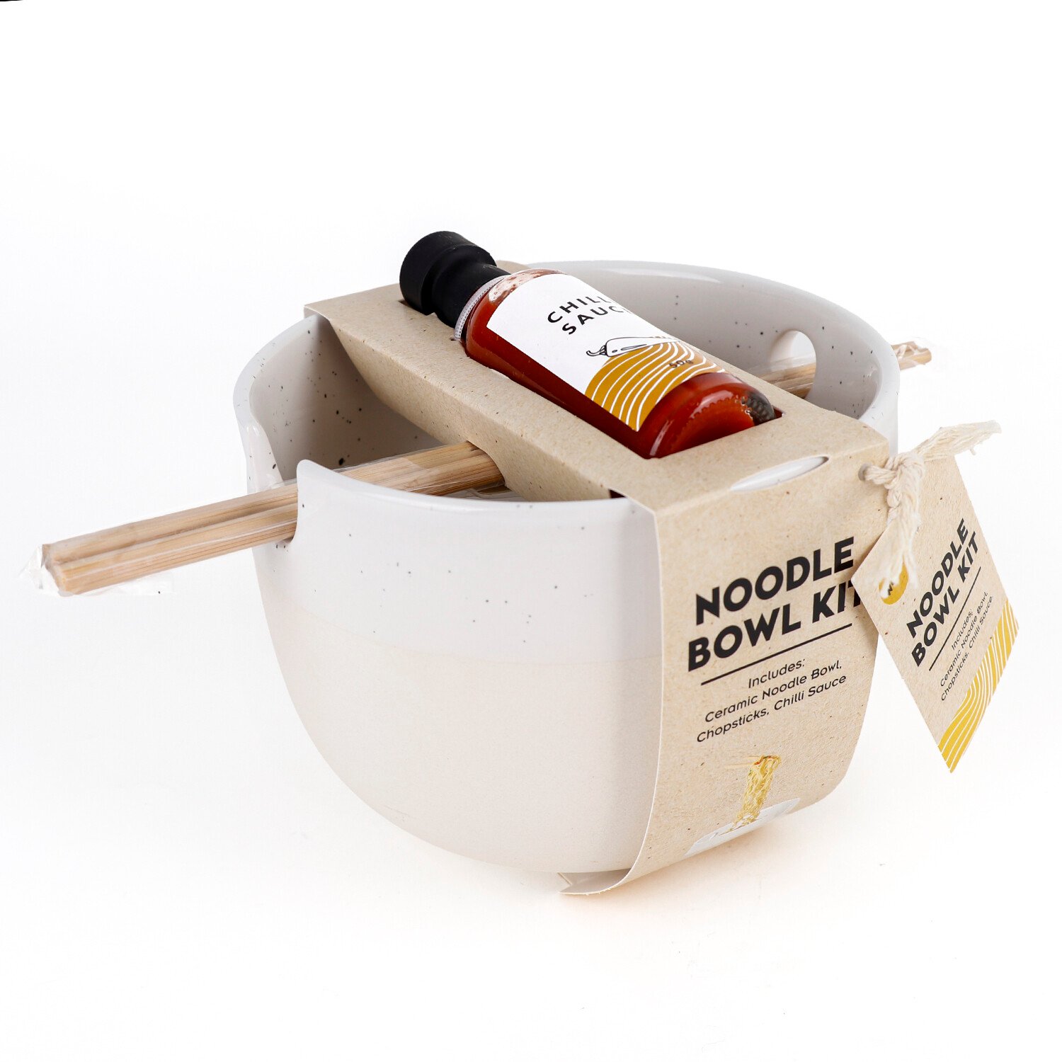 Noodle Bowl Set - White Image 3