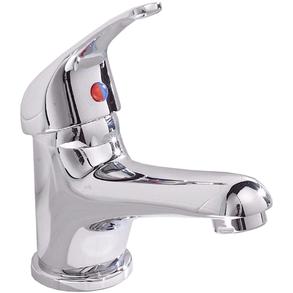 Nes Home Studio Dame Basin Mono Mixer Tap with Slotted Waste Chrome Image 3