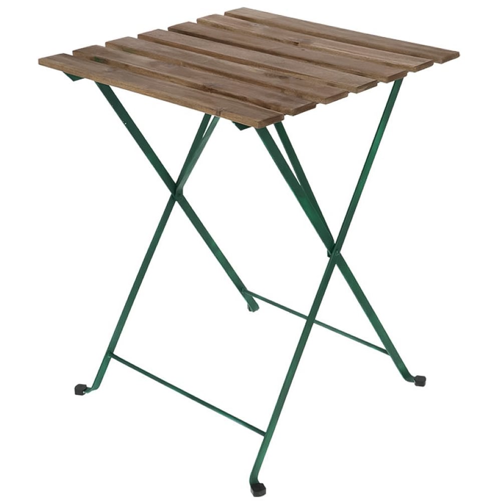 Fallen Fruits French Wood and Metal Bistro Table Image 2