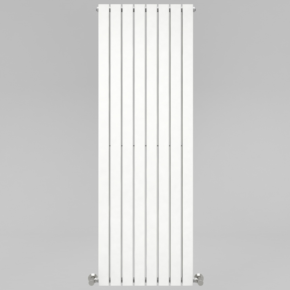 White 8372 BTU Double Flat Panel Vertical Column Radiator 1800 x 544mm Image 3
