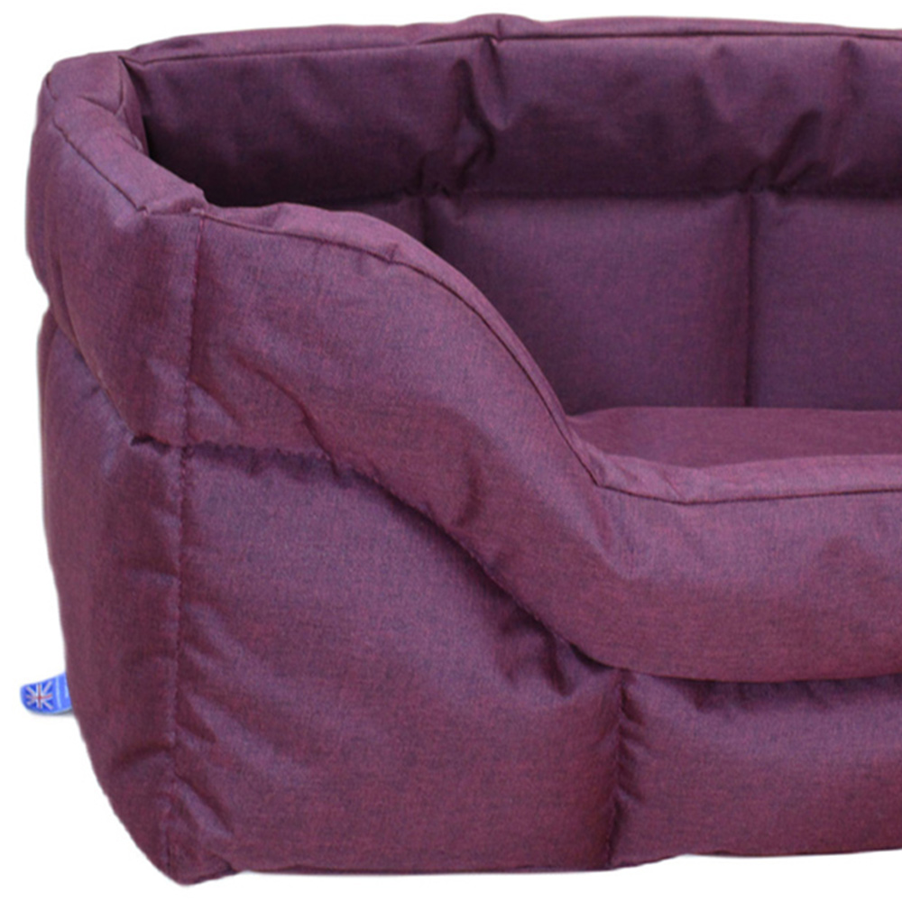 P&L XL Red Heavy Duty Dog Bed Image 3