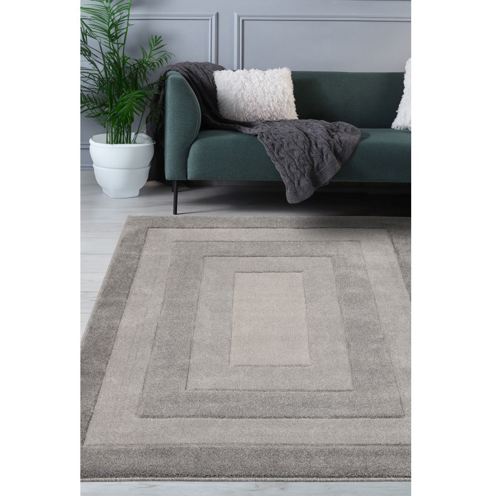 Homemaker Newport Grey Border Rug 200 x 290cm Image 5