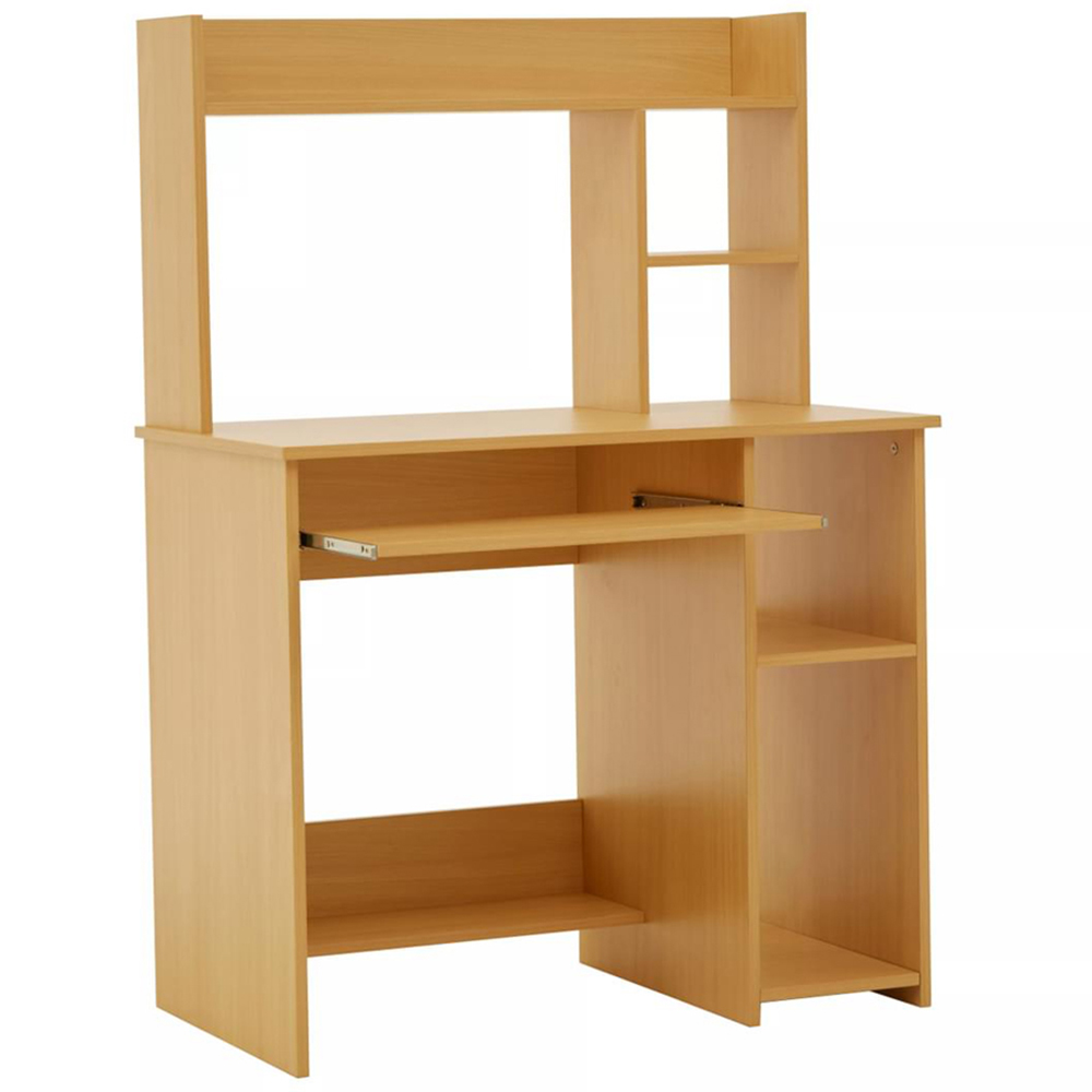 Interiors by Premier Housewares Home Office Desk Brown Image 2